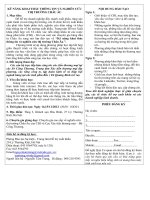 Kĩ năng khai thác thông tin và nghiên cứu thị trường Châu âu