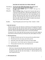 Nội dung các khóa đào tạo tháng 6 năm 2007