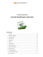 Giải pháp phần mềm quản lý hiệu thuốc