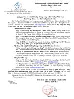 Thông báo triệu tập Hội nghị các Hội tin học thành viên tại Đồng nai