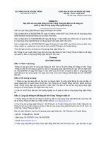 Quy định về cung cấp thông tin trên Trang Thông tin điện tử về năng lực