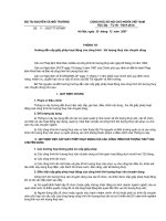 Hướng dẫn cấp giấy phép hoạt động của công trình   khí tượng thuỷ văn chuyên dùng