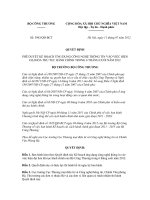 Quyết định phê duyệt hế hoạch ứng dụng công nghệ thông tin vào việc hiện đại hóa thủ tục hành chính trong 6 tháng cuối năm 2012