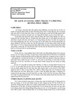 Du lịch An Giang Hiện trạng và phương hướng phát triển 