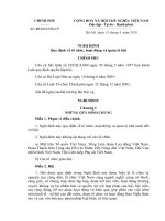 Quy định về tổ chức, hoạt động và quản lý hội