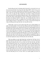 Thực trạng và một số kiến nghị về thương hiệu và giải pháp cho thuỷ sản (cá da trơn) Việt Nam trên thị trường Mỹ và thị trường quốc tế