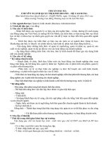 Chuẩn đầu ra ngành quản trị kinh doanh hệ cao đẳng trường cao đẳng thương mại và du lịch hà nội