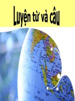 Luyện từ và câu