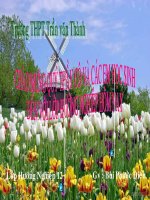 Bài giảng định hướng phát triển kinh tế xã hội của đất nước và địa phương