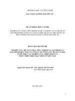 Nghiên cứu thực tiễn trong nước và quốc tế và đề xuất giải pháp kiện toàn và tăng cường quản lí nhà nướcx