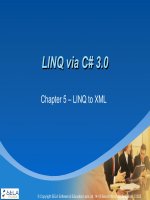 Chapter 5 - LINQ to XML