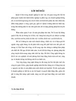 Phân tích & thiết kế hệ thống thông tin quản lí kho hàng