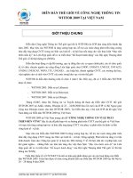 Diễn đàn thế giới về công nghệ thông tin witfor 2009 tại việt nam