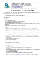 Tuyển dụng thư ký trợ lý giám đốc