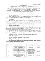 Quy trình cấp phép khai thác khoáng sản có công suất khai thác trên 100.000 m3/năm và thời gian khai thác, gia hạn trên 05 năm