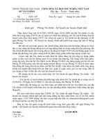 Công văn triển khai ứng dụng CNTT cho phòng tài chính- kế hoạch