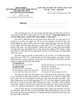 Công nghệ thông tin và Truyền thông phục vụ phát triển nông nghiệp và nông thôn