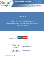 Nhu cầu thông tin kinh doanh qua Internet và Năng lực nội dung - thông tin hệ thống truyền thông kinh doanh