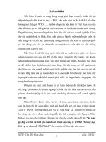 Kế toán tập hợp chi phí (chi phí sản xuất) và tính giá thành sản phẩm tại Công ty TNHH Thương mại dịch vụ và sản xuất Tất Thành