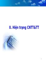 Hiện trạng công nghệ thông tin và thị trường