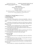 Chuẩn đầu ra ngành công nghệ thông tin trình độ cao đẳng