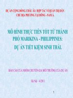 Dự án tiết kiệm sinh thái