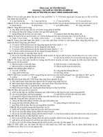 Bai tap trac nghiem tron bo