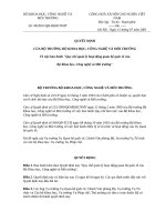 Quy chế quản lý hoạt động quan hệ quốc tế của  Bộ Khoa học, Công nghệ và Môi trường