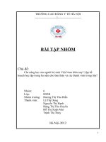 Thông tin hữu ích cho người hộ sinh tương lai