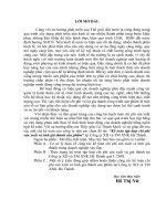 Kế toán tập hợp Chi phí sản xuất và tính giá thành sản phẩm tại Công ty Xây Dựng & Thương Mại XNK Hà Thành