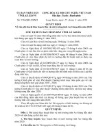 phê duyệt Quy hoạch Bảo vệ môi trường tỉnh An Giang đến năm 2020