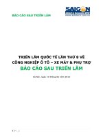 Triển lãm quốc tế lần thứ 8 về công nghiệp ô tô, xe máy và phụ trợ 