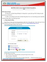 Hướng dẫn giao dịch web trading