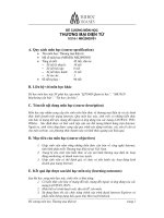 Đề cương môn học thương mại điện tử