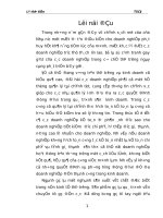 Thực trạng và một số ý kiến nhằm góp phần hoàn thiện công tác kế toán tài sản cố định ở Công ty cổ phần Đức Khánh