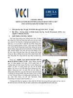 Chương trình khởi tạo kinh doanh mới và hoạch định chiến lược cho lãnh đạo doanh nghiệp việt nam