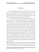 Hoàn thiện kế toán chi phí và tính giá thành sản phẩm tại Công ty cổ phần Dược Hà Tĩnh