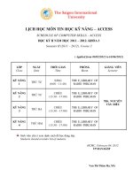 TKB K3 Tin hoc ky nang HK2 (2011-2012)