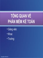 Phần mềm kế toán