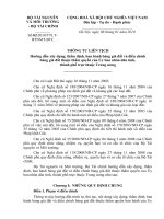 Hướng dẫn xây dựng, thẩm định, ban hành bảng giá đất và điều chỉnh bảng giá đất thuộc thẩm quyền của Ủy ban nhân dân tỉnh,  thành phố trực thuộc Trung ương