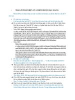 Trả lời phản biện 