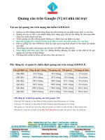 Quảng cáo trên Website Ads (Google)