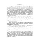 Thực trạng kế toán nguyên vật liệu tại Xí nghiệp thoát nước số 2 - Công ty TNHH Nhà nước 1 thành viên Thoát Nước Hà Nội 