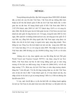 Công tác phát triển thị trường của Công ty du lịch Việt Nam tại Hà Nội