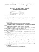 Chương trình giáo dục đại học ngành Marketing