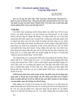 CRM giúp doanh nghiệp thành công trong hội nhập kinh tế