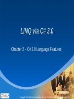 Chapter 2 - CSharp 3.0 Language Features