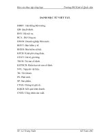 Thực trạng tổ chức hệ thống kế toán tại Công ty may 19/5