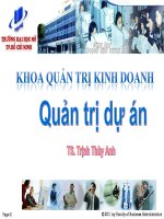 Quản trị dự án