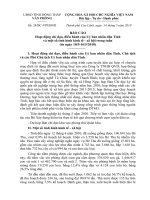 24/BC-VPUBND: BÁO CÁO Hoạt động chỉ đạo, điều hành của Uỷ ban nhân dân Tỉnh và một số tình hình kinh tế - xã hội trong tuần